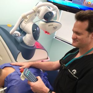 Dr. Alan J. Bauman with ARTAS